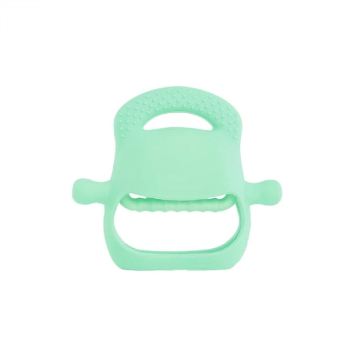 MDB Açık Yeşil Bebek Silikon Diş Kaşıyıcı