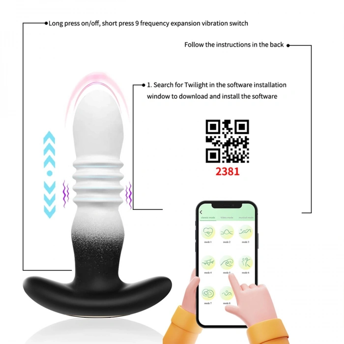 MDB APP Kontrollü 9 Modlu Hareketli Vibratör