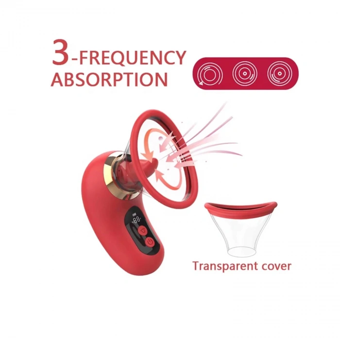 MDB APP Kontrollü Emişli Ve Dilli Vibratör – Dijital Ekranlı, Sessiz, Su Geçirmez