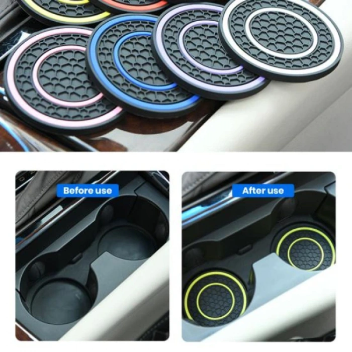 MDB Araç İçi Bardak Tutucu Matları