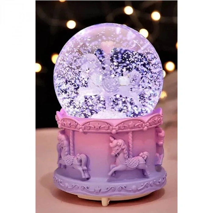 MDB Atlı Karınca Kar Küresi Küçük Boy