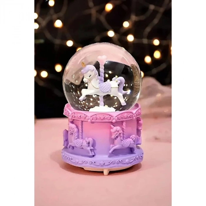 MDB Atlı Karınca Kar Küresi Küçük Boy