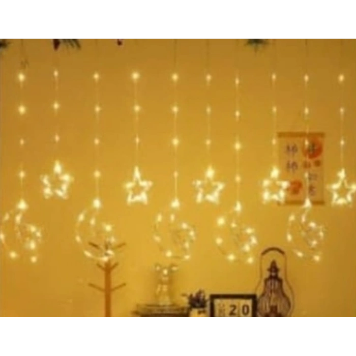 MDB Ay Yıldız-Yıldız Perde Led