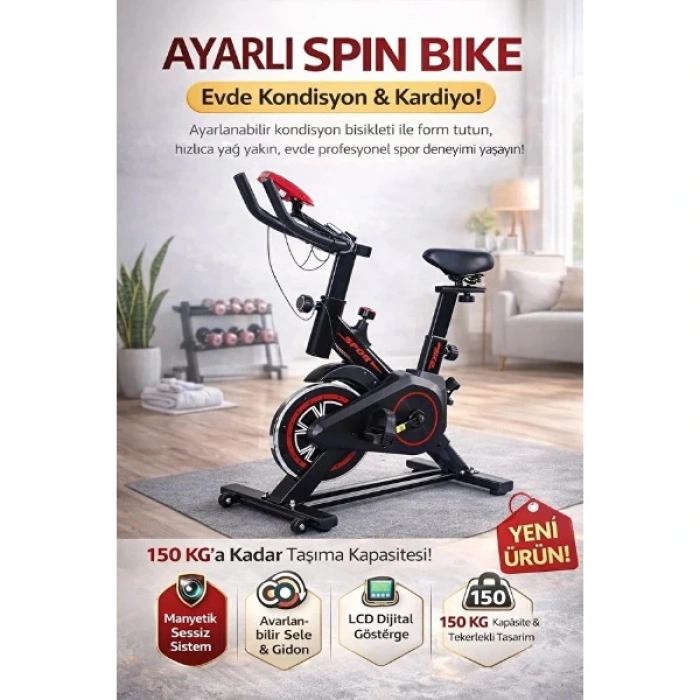 MDB Ayarlı Spin Bike