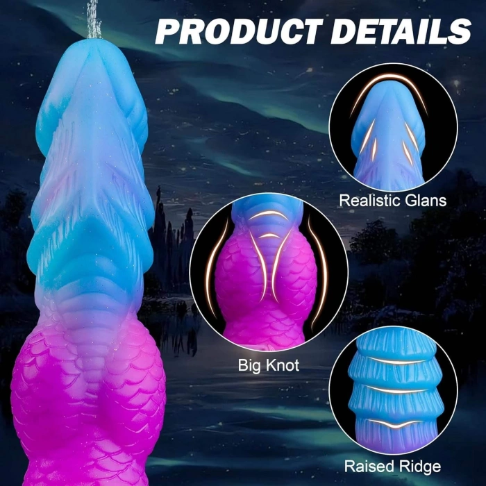 MDB Boşalan Yaratık Dildo – 20 cm