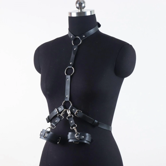MDB Çift Bileklikli Göğüs ve Bel Harness Seti