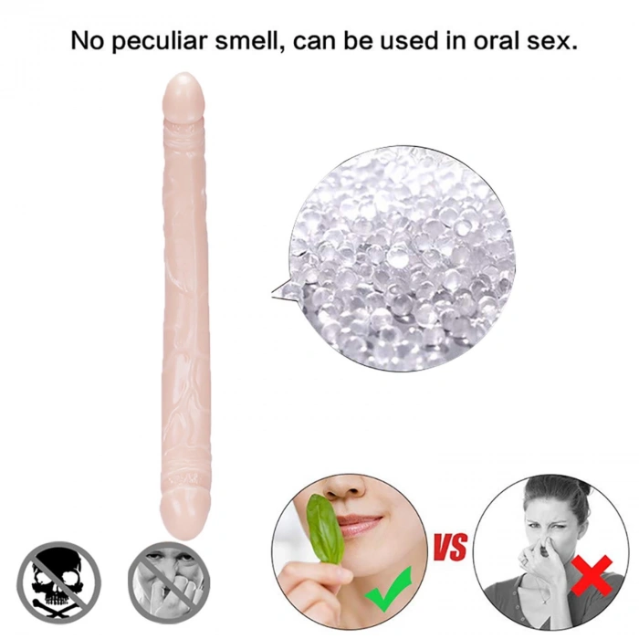 MDB Çift Uçlu Realistik Dildo – 37,5 cm