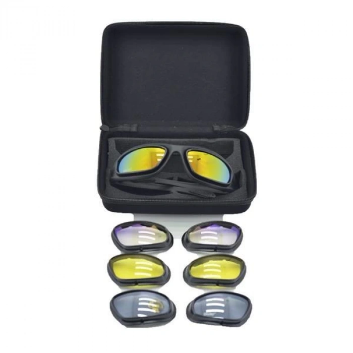 MDB Çok Lensli Tactical Gözlük Seti