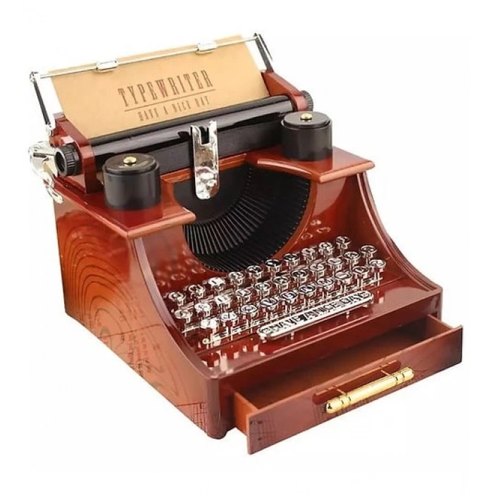 MDB Daktilo Şeklinde Büyük Müzik Kutusu N-26