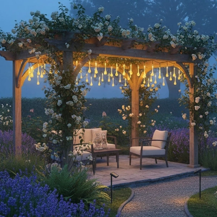 MDB Damla Tasarımlı Solar Dış Mekan Aydınlatma