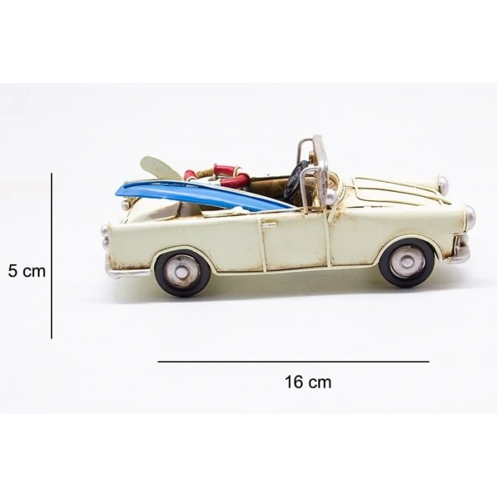 MDB Dekoratif Metal Araba Sörf