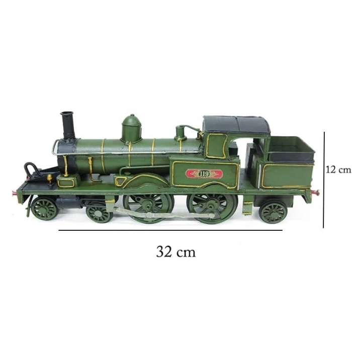 MDB Dekoratif Metal Lokomotif