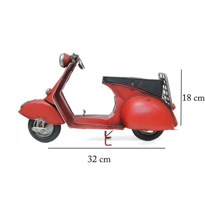 MDB Dekoratif Metal Scooter