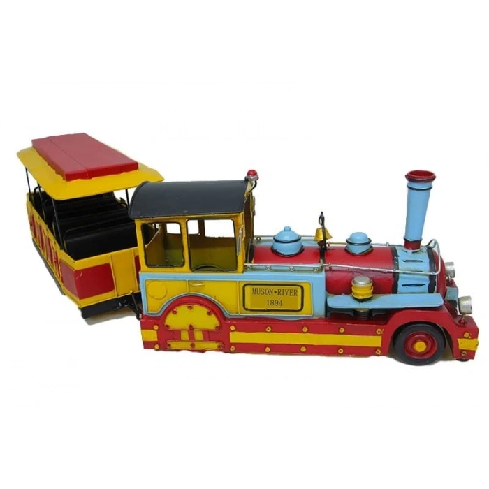 MDB Dekoratif Metal Tur Lokomotifi