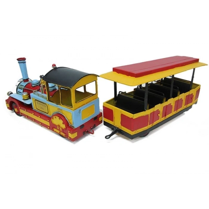 MDB Dekoratif Metal Tur Lokomotifi