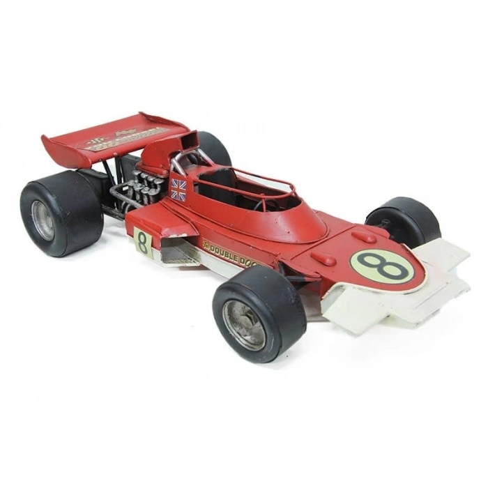 MDB Dekoratif Metal Yarış Arabası