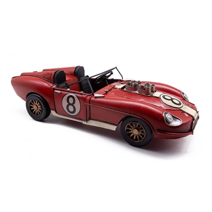 MDB Dekoratif Metal Yarış Arabası