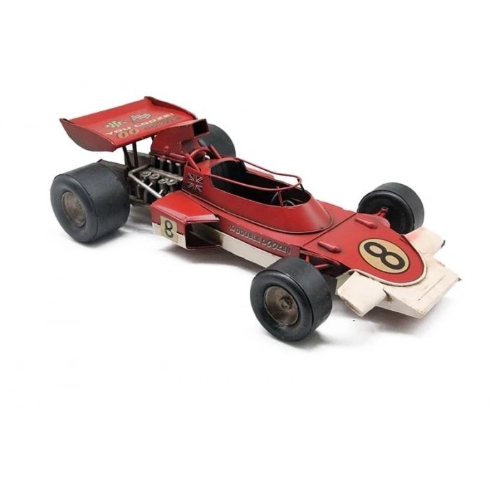 MDB Dekoratif Metal Yarış Arabası