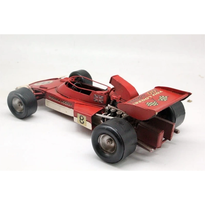 MDB Dekoratif Metal Yarış Arabası