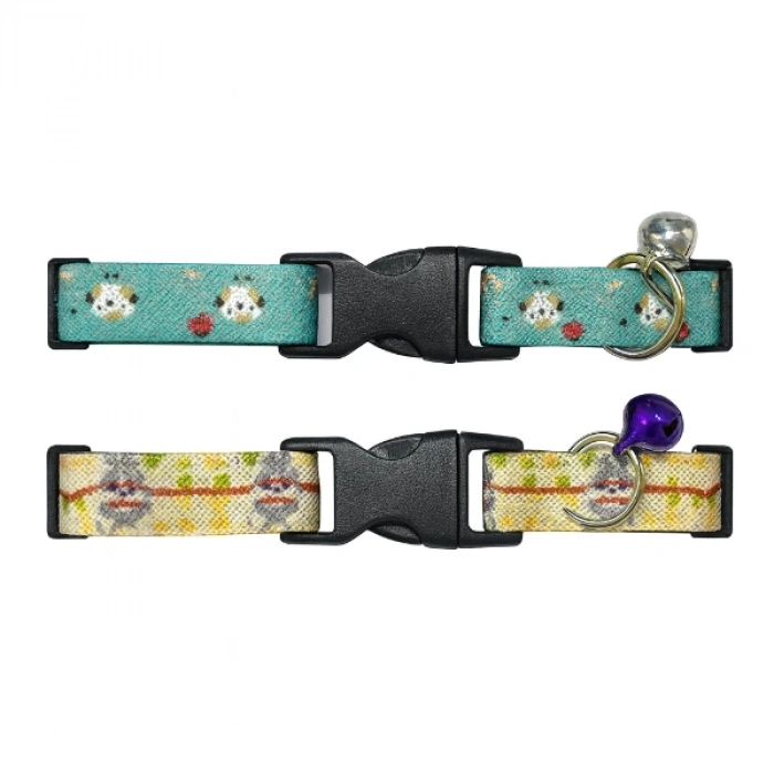 MDB Desenli Zilli Kedi Tasması