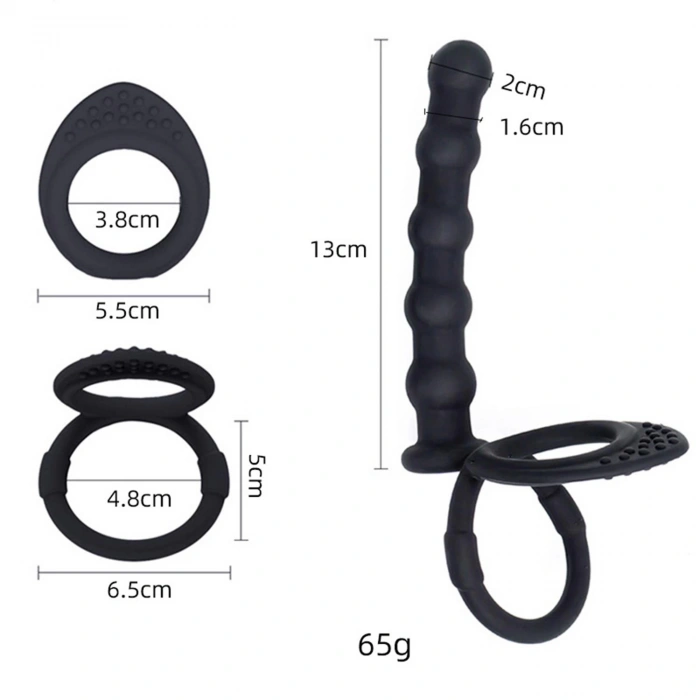 MDB Dildolu Penis Testis Halkası