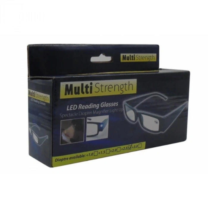 MDB Dinlendirici LED Işıklı Okuma Gözlüğü