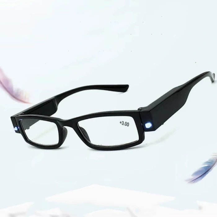 MDB Dinlendirici LED Işıklı Okuma Gözlüğü