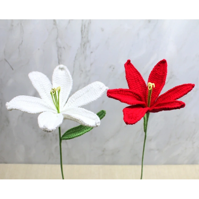 MDB El Örgüsü Zambak Çiçeği