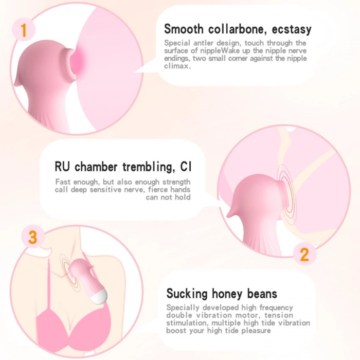 MDB Emişli Deniaztı Vibratör Pembe