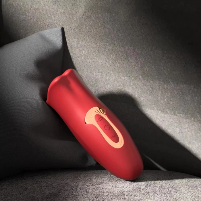 MDB Emişli Dilli Dudak Vibratör Kırmızı