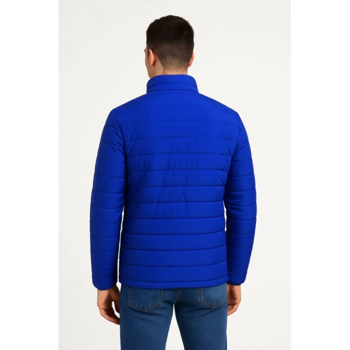 MDB Erkek Bomber ont Ceket – u İtici Kumaş, Kapitone Astarlı, Fermuarlı, Kışlık  aks avisi