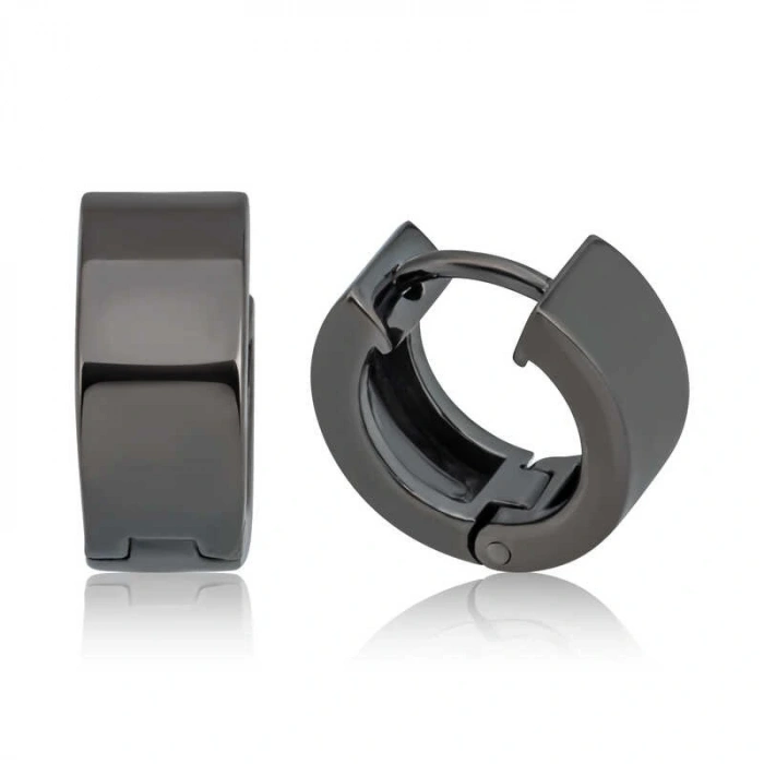 MDB Gümüş Halka Erkek Küpe