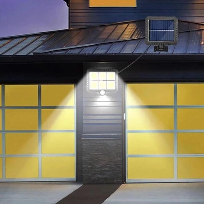 MDB Güneş Enerji Panelli 120 LED Bahçe Aydınlatma S-30