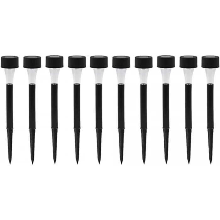 MDB Güneş Enerjili Bahçe Lambası Plastik Saplama 10lu Set