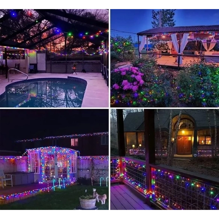 MDB Güneş Enerjili Dış Mekan 12 Metre Solar 100 Led S-48