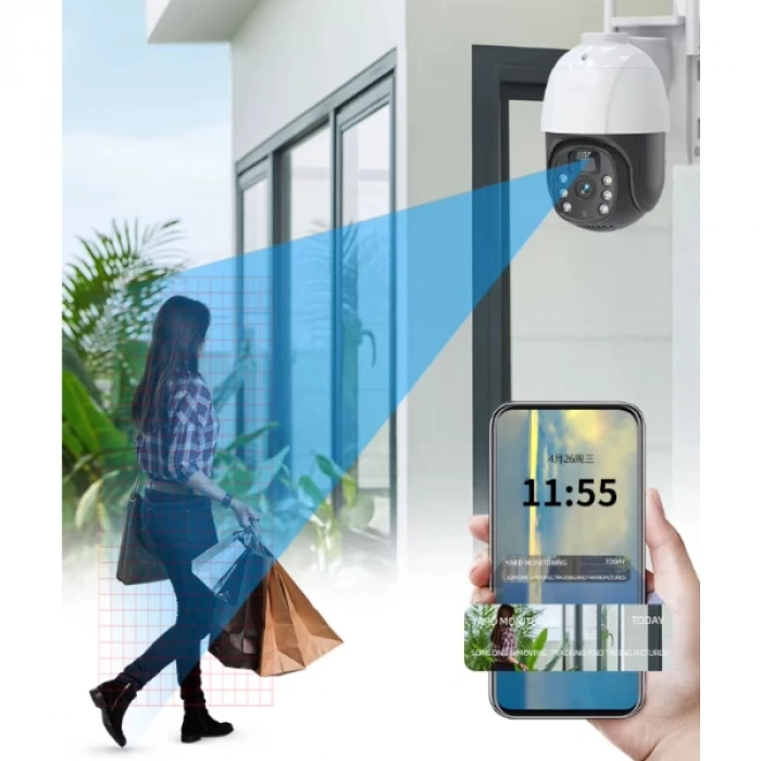 MDB Güneş Enerjili Dış Mekan Güvenlik Kamerası