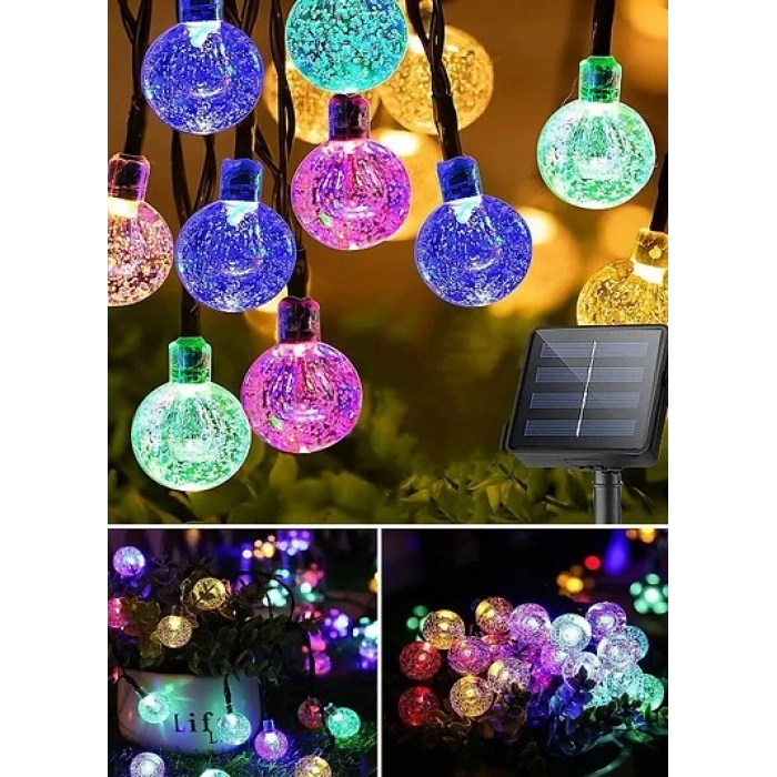 MDB Güneş Enerjili Top 50 Led Bahçe Aydınlatma 7 Metre S-40