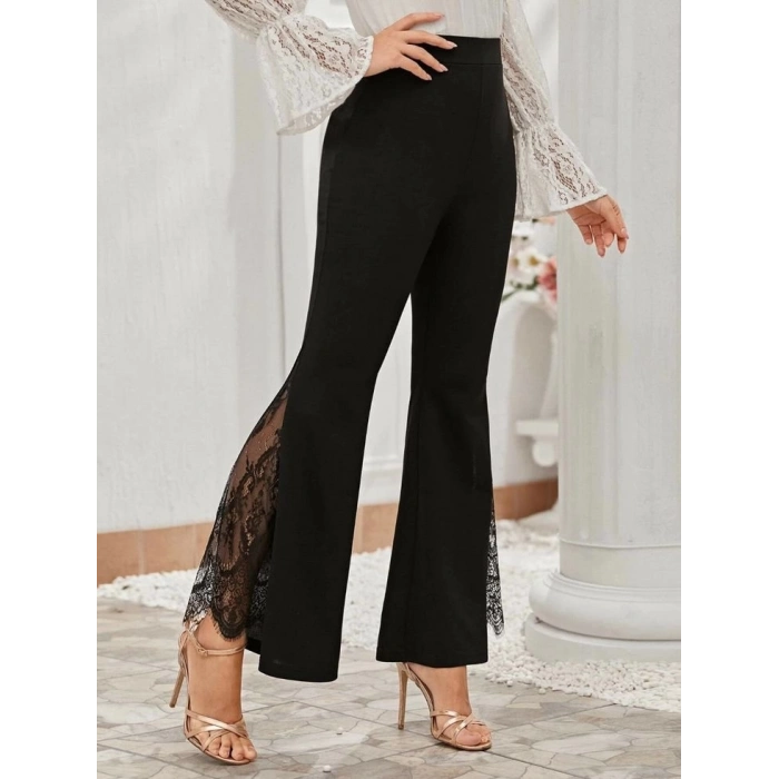 MDB Kadın Ispanyol Paçadantel Detay Dalgıç Tayt