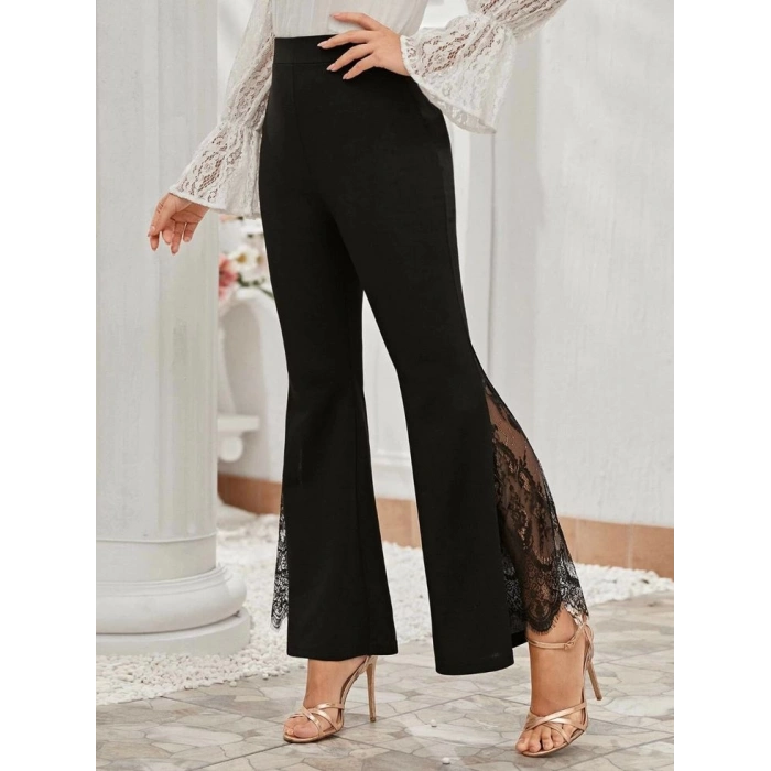 MDB Kadın Ispanyol Paçadantel Detay Dalgıç Tayt