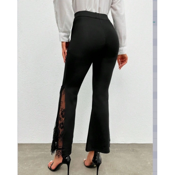 MDB Kadın Ispanyol Paçadantel Detay Dalgıç Tayt