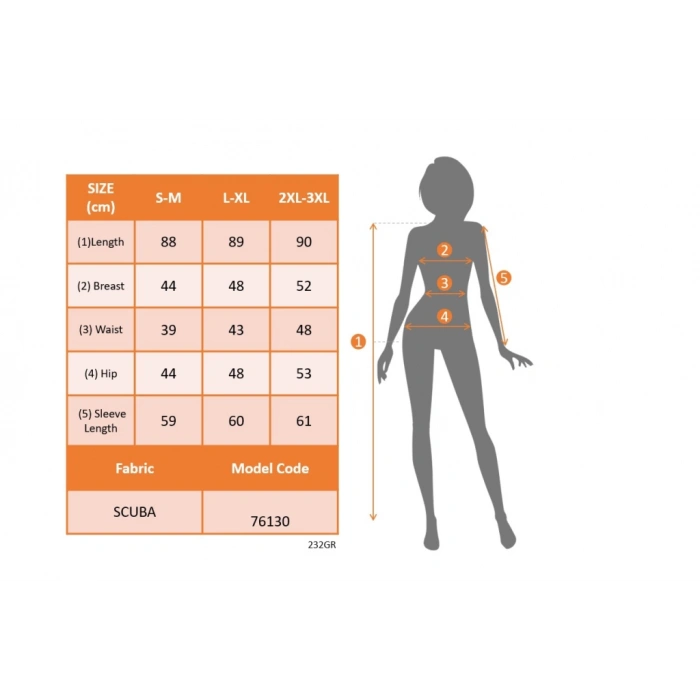 MDB Kadın Uzun Kollu Bisiklet Yaka çiçek Desenli Kısa şardonlu Dalgıç Elbise