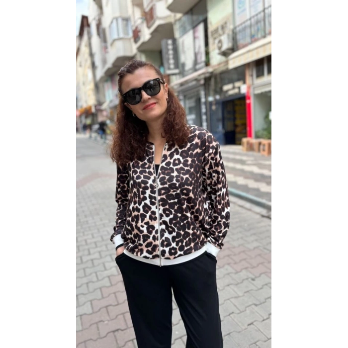 MDB Kadın Uzun Kollu epoar Detay odal Kumaş Ikili Takım