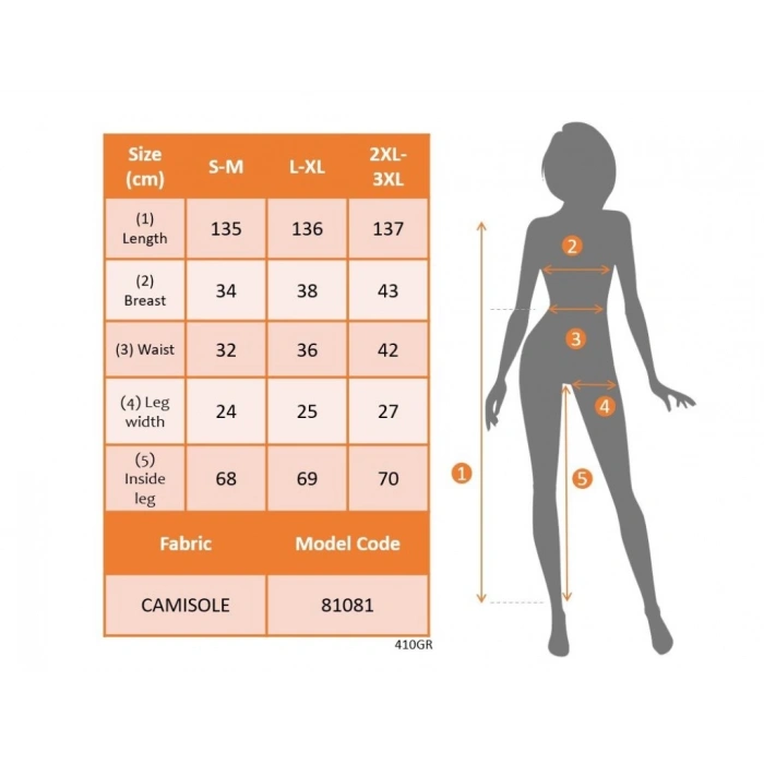 MDB Kadın Uzun Kollu Fermuarlı Kaşkorse Tulum