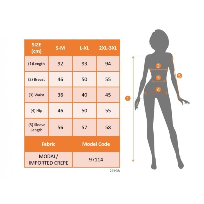 MDB Kadın Uzun Kollu Kruvaze Yaka üst Modal Alt Ithal Krep Mini Elbise