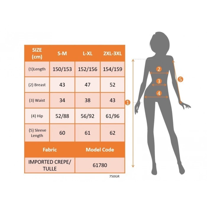 MDB Kadın Uzun Kollu Kruvaze Yakalı Belden Kuşaklı Tüllü Uzun Ithal Krep Elbise