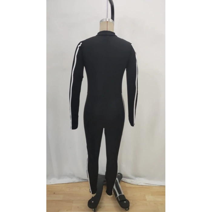 MDB Kadın Uzun Kollu önden Fermuarlı şardonlu Dalgıç Tulum