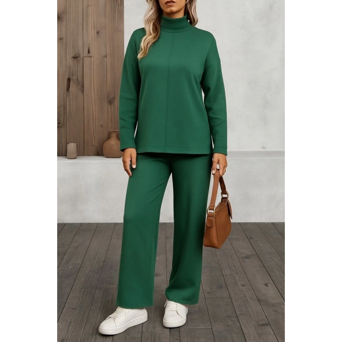 MDB Kadın Uzun Kollu Triko Ikili Takım