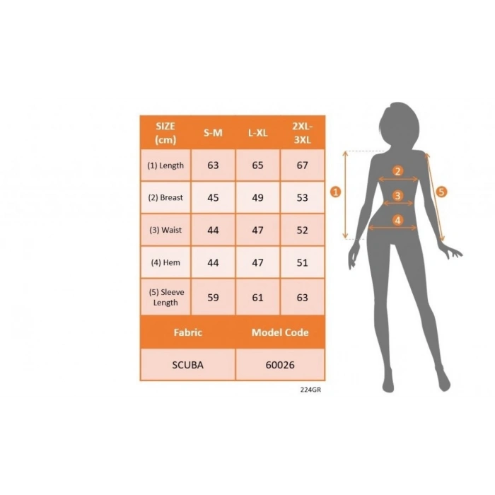 MDB Kadın Uzun Kollu V Yaka Düşük Omuz Geometrik Desen şardonlu Dalgıç Bluz