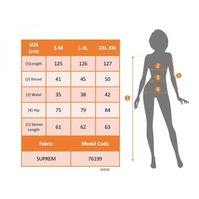 MDB Kadın Uzun Kollu V Yakalı çiçek Desenli Maxi Süprem Elbise