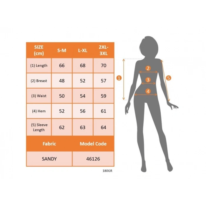 MDB Kadın Uzun Kollu V Yakalı Kolları Popon Detaylı Sandy Bluz